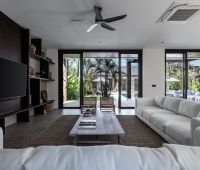 Villa Gendang, Wohnzimmerbereich